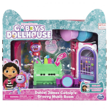 Set de joaca Gabby's Dollhouse - Camera de muzica a lui Daniel James Catnip