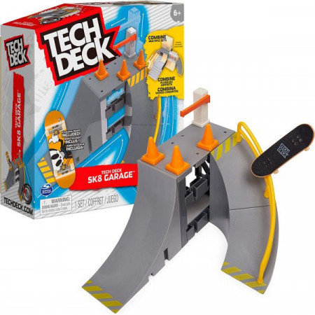 Set de Joaca Tech Deck, Pistă X-Connect, SK8 Garage