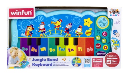 Winfun Orga Muzicală Interactivă pentru Copii – Sunete, Lumini și Joacă Educativă