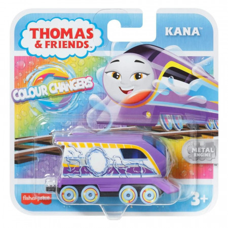 Locomotiva metalica, Thomas and Friends, Color Change, Kana