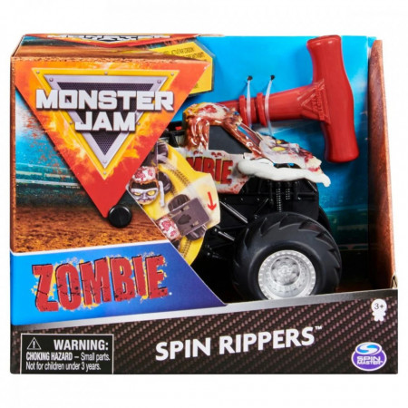 Masinuta Monster Jam, Scara 1:43, Zombie Spin Rippers