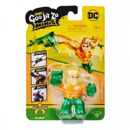 Mini Figurina Goo Jit Zu care se poate intinde Marvel DC, Aquaman