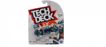 Mini placa skateboard Tech Deck, Thank You, Bleumarin
