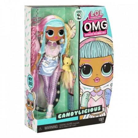 Papusa LOL Surprise OMG HoS Doll, Candylicious