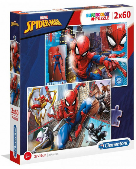 Puzzle Clementoni Spiderman 2 X 60 piese