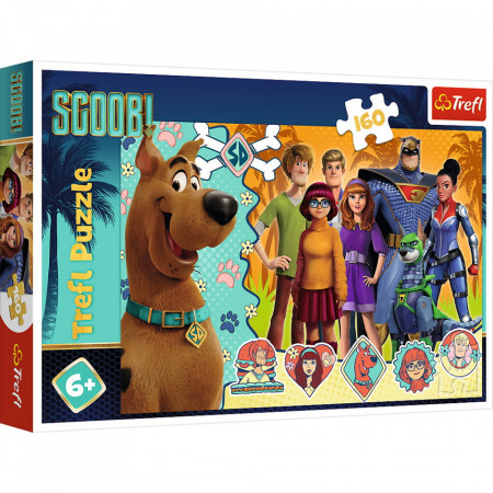 Puzzle Trefl Scooby Doo In Actiune, 160 piese,