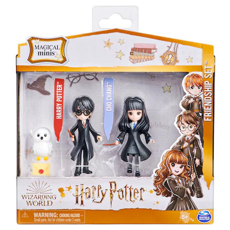 Set 2 figurine Harry Potter - Harry Potter si Cho Chang