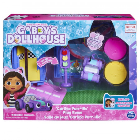 Set de joaca Gabby's Dollhouse - Camera Deluxe a Carlitei