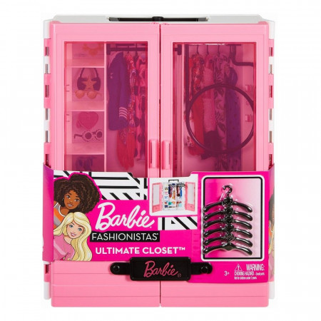 Set de joaca Mattel - Dressing Barbie, roz