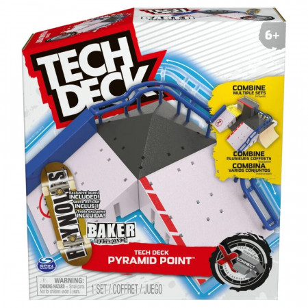 Set de Joaca Tech Deck, Pistă X-Connect, Pyramid Point