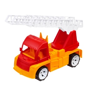 AUTOSPECIALA POMPIERI CU SCARA PORTOCALIU ROSU 46CM - Img 6