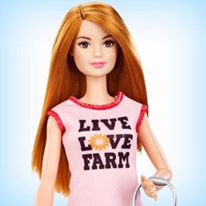 BARBIE CARIERE SET MOBILIER CU PAPUSA LA FERMA - Img 6