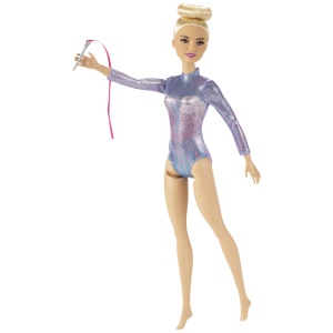 BARBIE PAPUSA BARBIE YOU CAN BE GIMNASTA BLONDA - Img 6