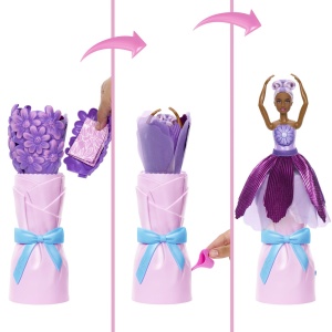 BARBIE PETAL POP SET PAPUSA BARBIE MARGARETA MOV SI ACCESORII - Img 9
