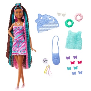 BARBIE TOTALLY HAIR PAPUSA BARBIE CURCUBEU - Img 2