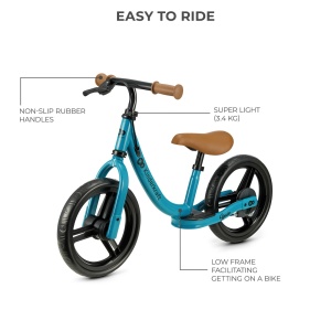 BICICLETA FARA PEDALE KINDERKRAFT SPACE DARK BLUE - Img 3