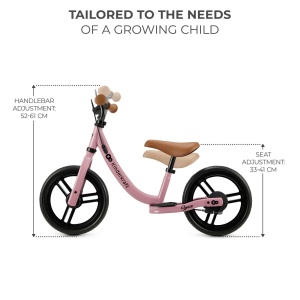BICICLETA FARA PEDALE KINDERKRAFT SPACE DARK PINK - Img 4