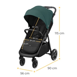 CARUCIOR SPORT KINDERKRAFT ROUTE, EMERALD GREEN - Img 2