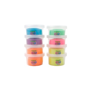 CRAYOLA SILLY SCENTS NEON SET 8 BORCANASE PLASTELINA PARFUMATA - Img 2