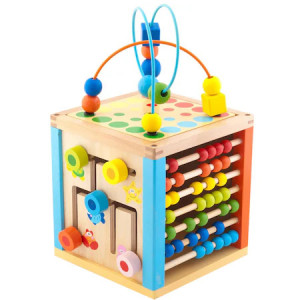 Cub educativ Trefl, din lemn - Img 2