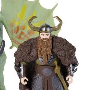 CUM SA ITI DRESEZI DRAGONUL INCERCAREA FLACARII SET DRAGON RUMBLEHORN SI FIGURINA STOICK - Img 5