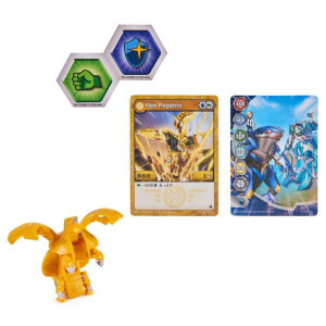 Figurina Bakugan Evolutions, Neo Pegatrix, Galben - Img 2