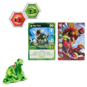 Figurina Bakugan Evolutions, Neo Trox, verde - Img 2