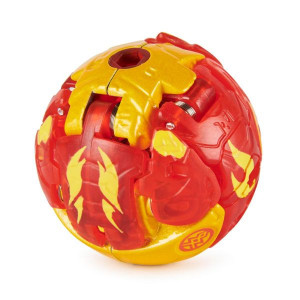 Figurina Metalica Bakugan Evolutions, Neo Dragonoid, rosu - Img 3