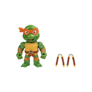 Figurina metalica Simba Michelangelo Testoasele Ninja multicolor 10x20x7.62cm - Img 3