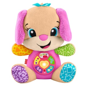 FISHER PRICE CATEL INTERACTIV CU URECHI ROZ RADE SI INVATA - Img 2