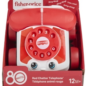 FISHER PRICE TELEFON INTERACTIV ROSU