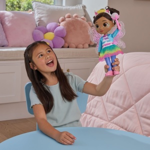 GABBYS DOLLHOUSE FAIRYLANDIA MAGIA PAPADIEI PAPUSA GABBY INTERACTIVA 33CM - Img 6
