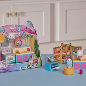 GABBYS DOLLHOUSE FAIRYLANDIA SET DE JOACA BUCATARIA MAGICA A PISICII CAKEY CU FIGURINE SI ACCESORII - Img 2