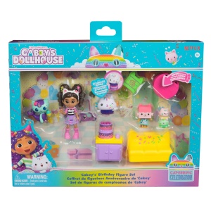 GABBYS DOLLHOUSE SET FIGURINE PENTRU ZIUA DE NASTERE A LUI CAKEY - Img 1