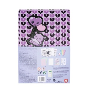 HAPPI HOBBI KUROMI JURNAL ARTISTIC CU MARKERE NEON - Img 5