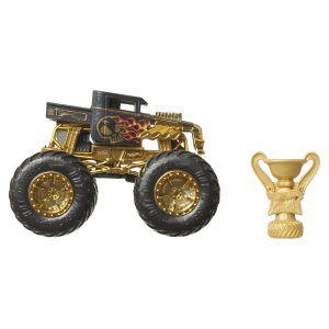 HOT WHEELS MONSTER TRUCK 50 BIGFOOT TROPHY CHAMPIONS MASINUTA BONE SHAKER SCARA 1 LA 64 - Img 5