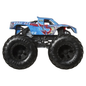 HOT WHEELS MONSTER TRUCK SI MASINUTA METALICA RACE ACE - Img 7