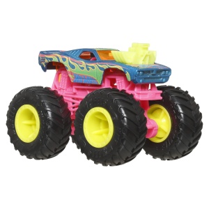 HOT WHEELS MONSTER TRUCK SI MASINUTA METALICA RODGER DODGER VERDE - Img 5