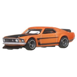 HOT WHEELS PREMIUM BOULEVARD MASINUTA METALICA FORD MUSTANG BOSS 302 69 SCARA 1:64 - Img 5