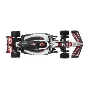 HOT WHEELS PREMIUM REAL RIDERS FORMULA 1 2024 MASINUTA METALICA MONEYGRAM HAAS F1 TEAM SCARA 1 LA 64 - Img 4