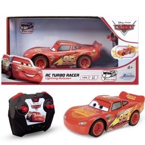 JADA CARS TURBO RACER MASINA CU TELECOMANDA FULGER MCQUEEN SCARA 1 LA 24 - Img 3