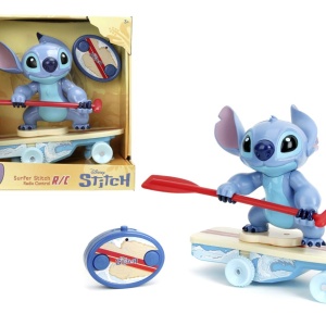 JADA DISNEY STITCH PLACA DE SURF CU TELECOMANDA SI FIGURINA STITCH