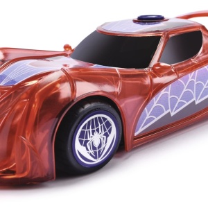 JADA MARVEL MASINUTA LIGHT HERO SPIDER MAN CU SUNETE SI LUMINI SCARA 1:32 - Img 2