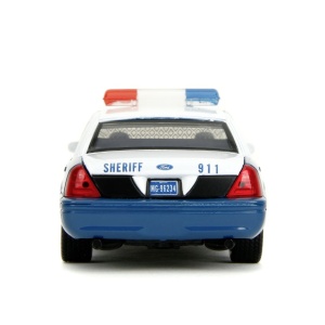 JADA THE WALKING DEAD RICK CRIMES MASINUTA METALICA FORD CROWN VICTORIA SCARA 1:32 - Img 6