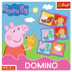 Joc domino Trefl - Peppa Pig, 28 piese - Img 5