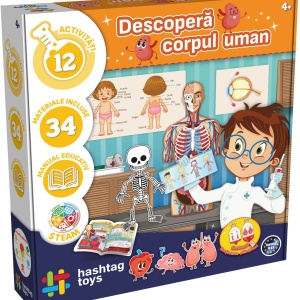 JOC EDUCATIV DESCOPERA CORPUL UMAN