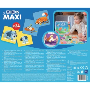 JOC MEMOS MAXI ANIMALE PARINTI SI COPII - Img 3