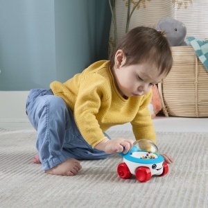 Jucarie de impins Fisher Price - Corn Popper - Img 6