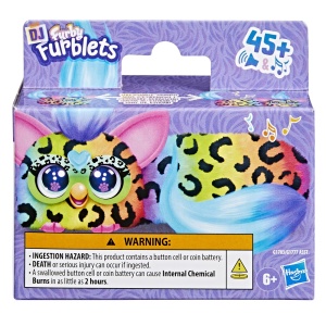 Jucărie Interactivă Furby DJ Furblets, multicolor, 11.43x12.38x6.82cm, pentru copii 6-10 ani  - Img 2
