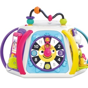Jucarie pentru dezvoltare timpurie, Cub Interactiv cu activitati